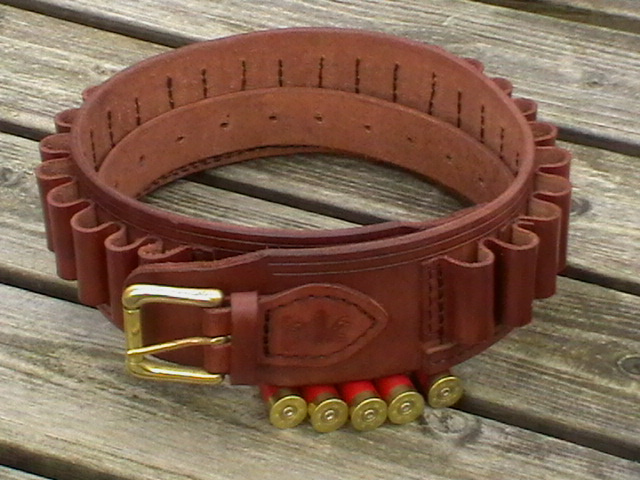 28 gauge bore shotgun cartridge belt